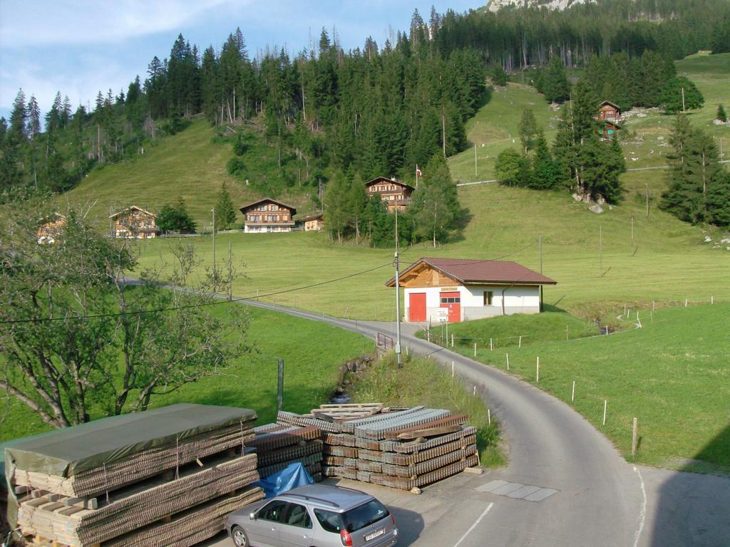 Chalet Weidli Achseten Buitenkant foto