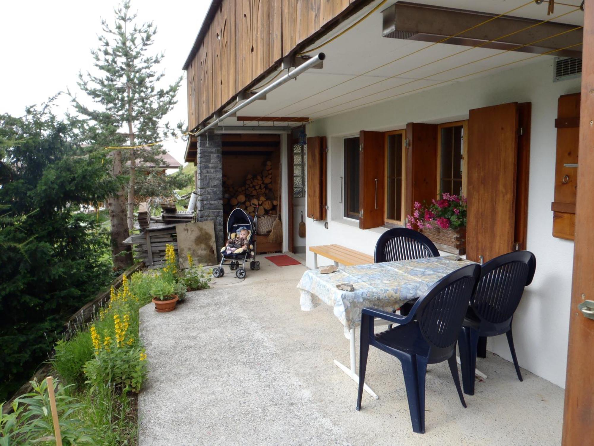 Chalet Weidli Achseten Buitenkant foto